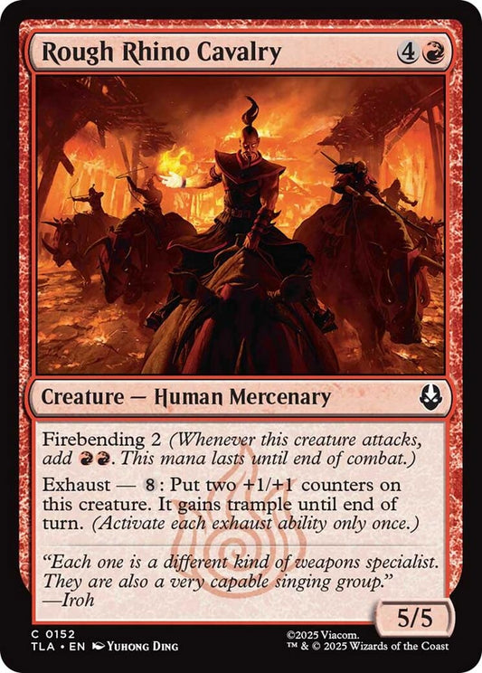 Image for Rough Rhino Cavalry [152] - Magic: The Gathering