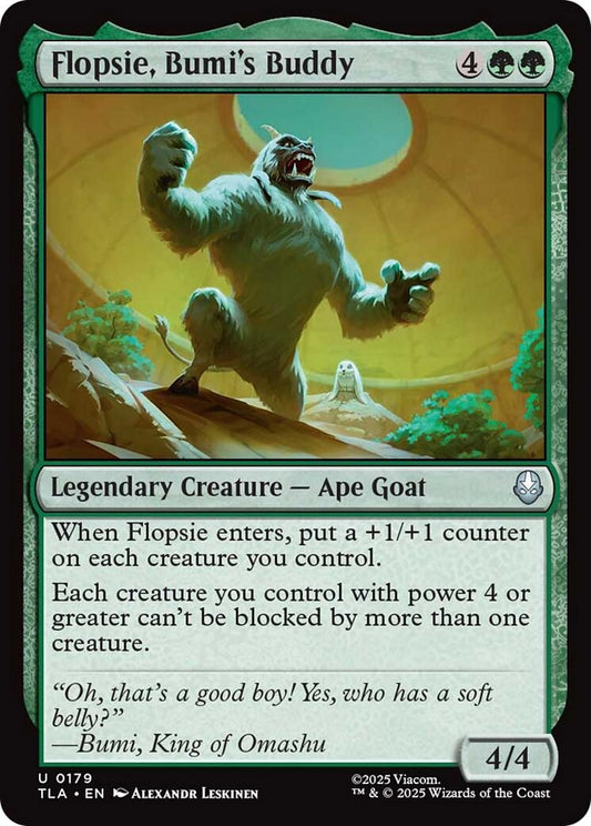 Image for Flopsie, Bumi's Buddy [179] - Magic: The Gathering