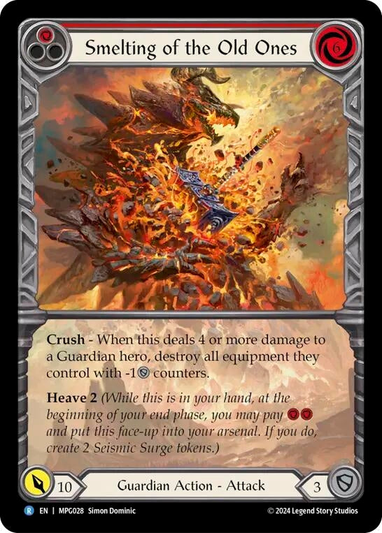 Image for Smelting of the Old Ones (Extended Art) [MPG028] - Flesh and Blood TCG