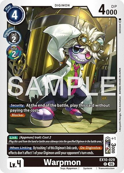 Image for Warpmon [EX10-029 C] - Digimon Card Game