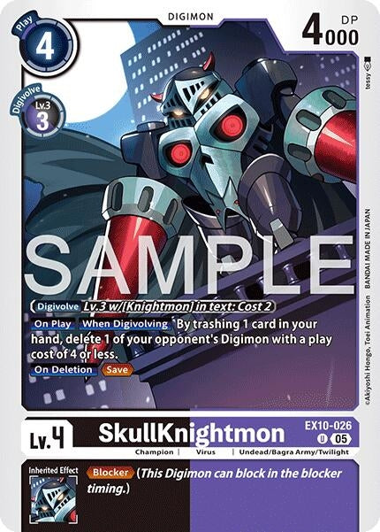 Image for SkullKnightmon [EX10-026 U] - Digimon Card Game