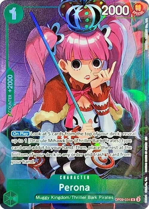 Image for Perona (Illustration Box Vol.4) [OP09-034] - One Piece Card Game