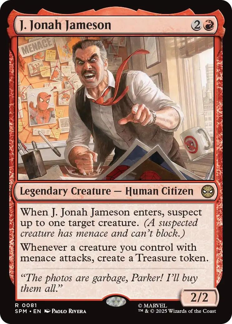 Image for J. Jonah Jameson [81] - Magic: The Gathering