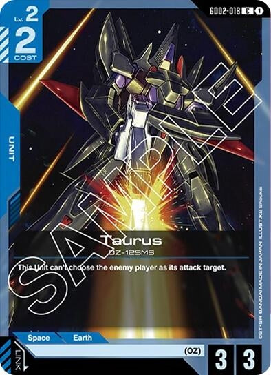 Image for Taurus [GD02-018] - Gundam Card Game