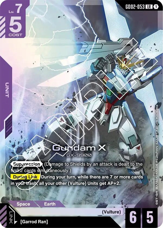 Image for Gundam X (GD02-053) [GD02-053] - Gundam Card Game