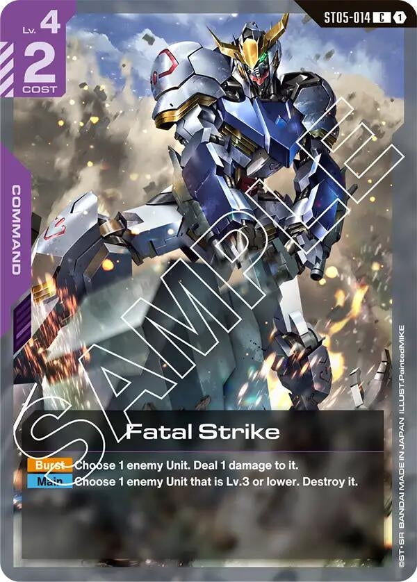 Image for Fatal Strike [ST05-014] - Gundam Card Game