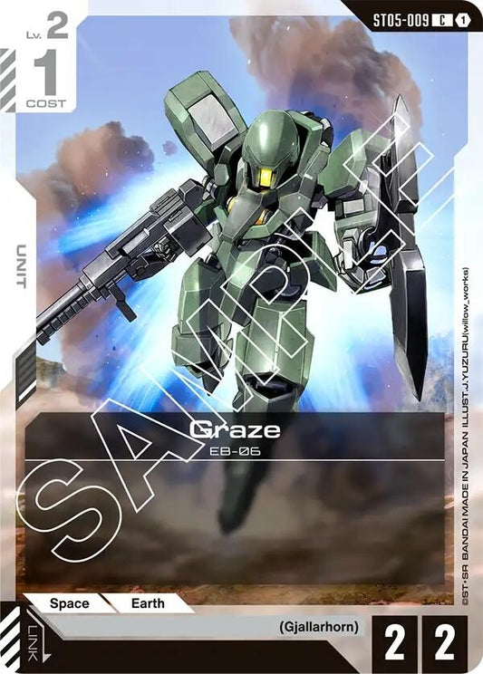 Image for Graze [ST05-009] - Gundam Card Game