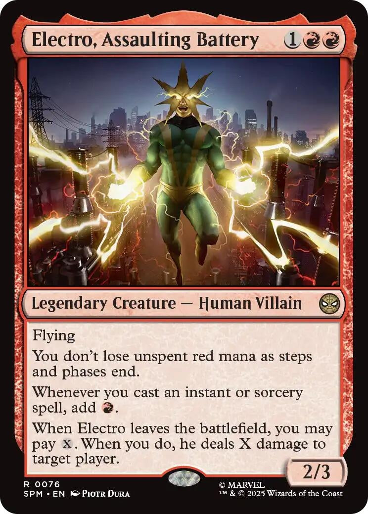 Image for Electro, Assaulting Battery [76] - Magic: The Gathering
