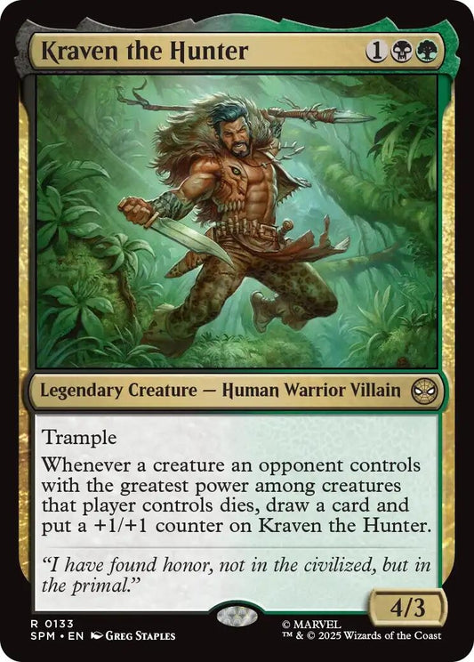 Image for Kraven the Hunter [133] - Magic: The Gathering