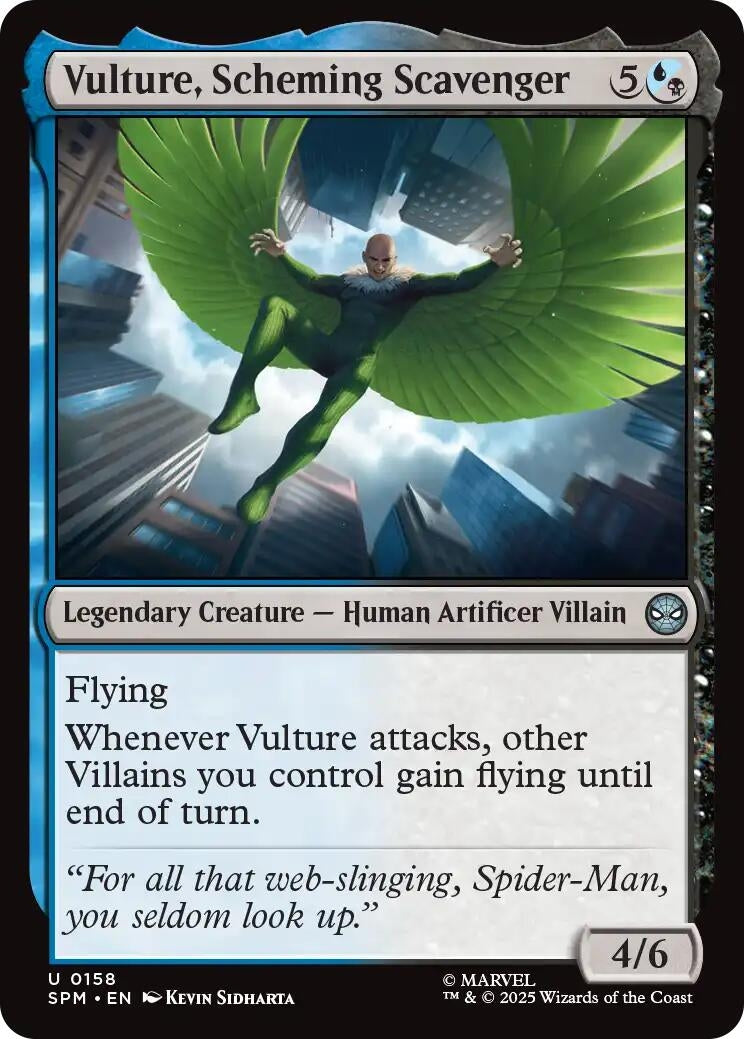 Image for Vulture, Scheming Scavenger [158] - Magic: The Gathering