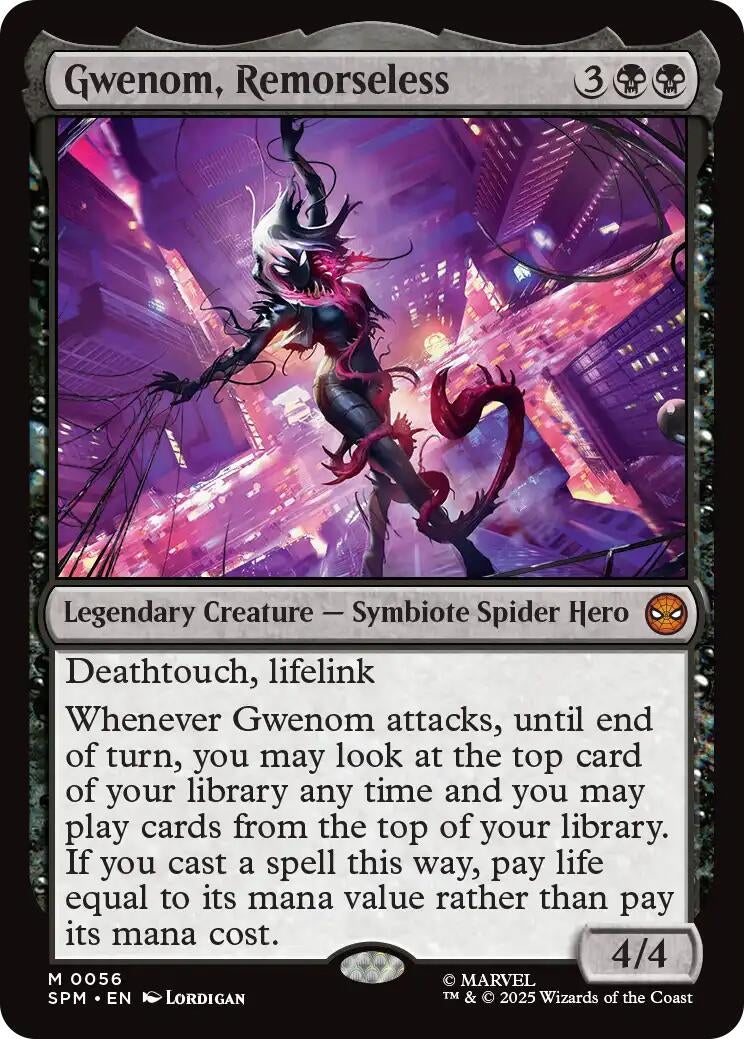 Image for Gwenom, Remorseless [56] - Magic: The Gathering
