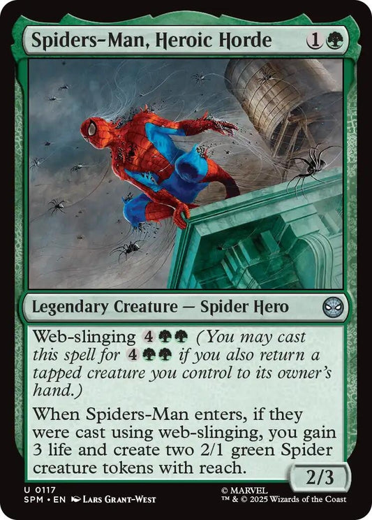 Image for Spiders-Man, Heroic Horde [117] - Magic: The Gathering