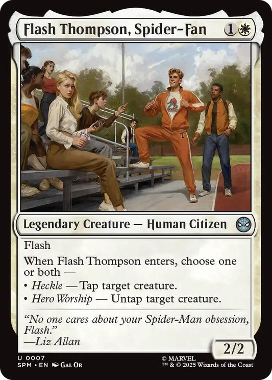 Image for Flash Thompson, Spider-Fan [7] - Magic: The Gathering