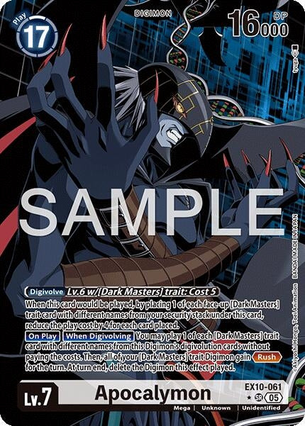 Image for Apocalymon (Alternate Art) [EX10-061 SR] - Digimon Card Game