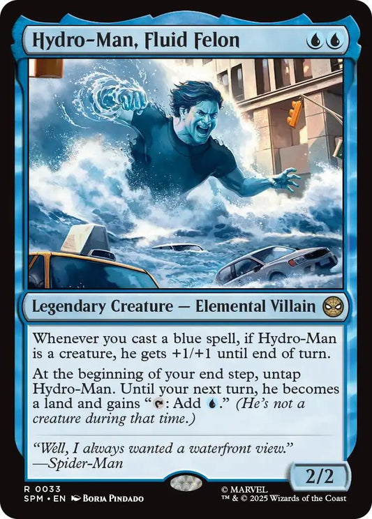 Image for Hydro-Man, Fluid Felon [33] - Magic: The Gathering