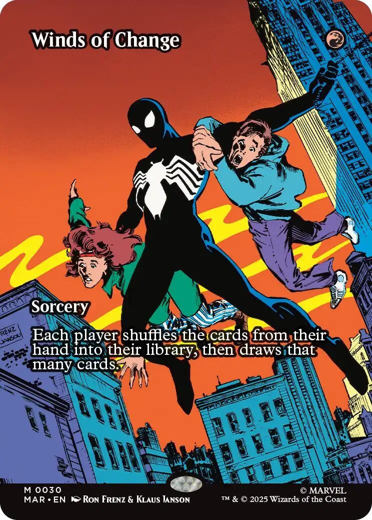 Image for Winds of Change (Borderless) [30] - Magic: The Gathering