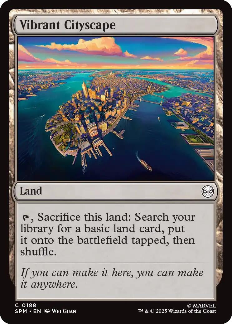 Image for Vibrant Cityscape [188] - Magic: The Gathering