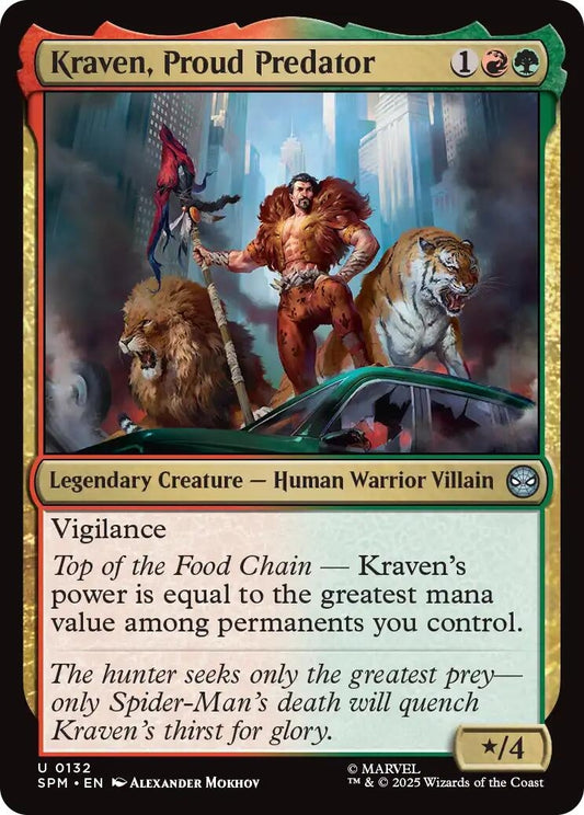 Image for Kraven, Proud Predator [132] - Magic: The Gathering