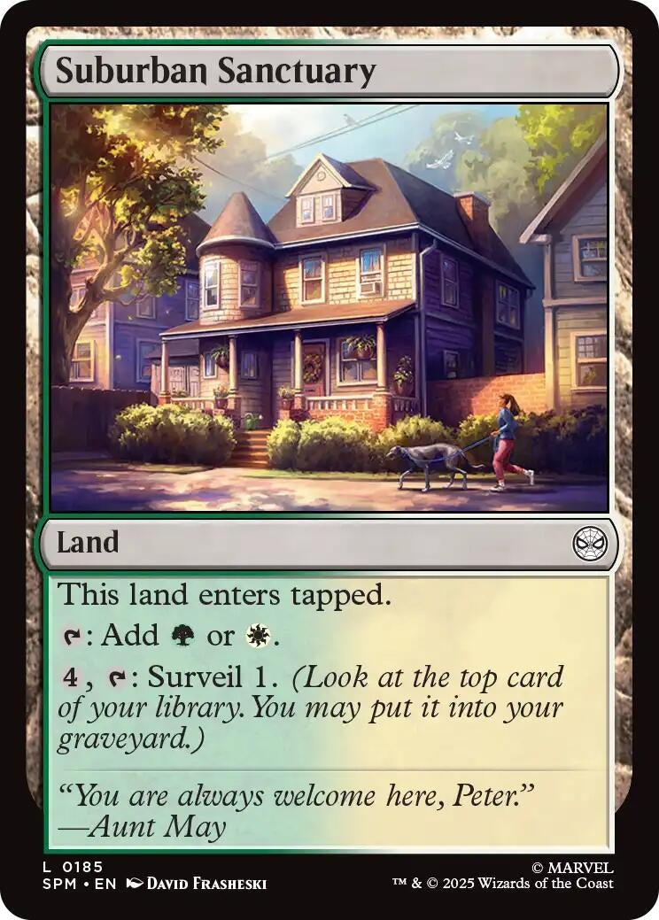 Image for Suburban Sanctuary [185] - Magic: The Gathering