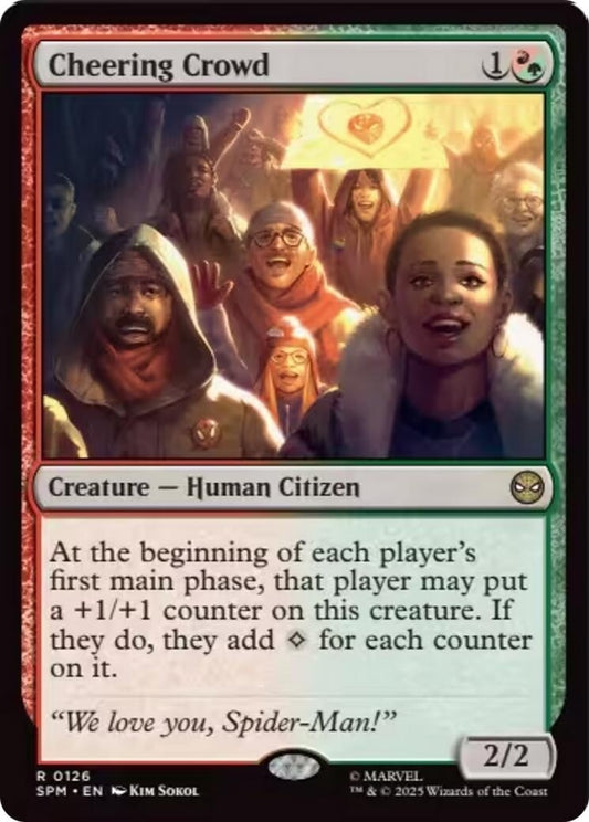 Image for Cheering Crowd [126] - Magic: The Gathering