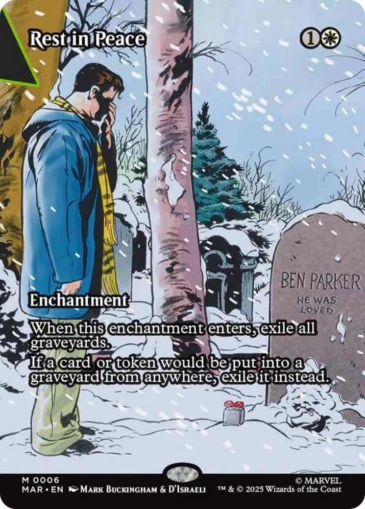 Image for Rest in Peace (Borderless) [6] - Magic: The Gathering