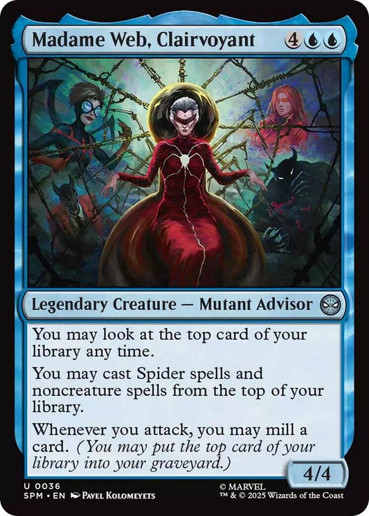 Image for Madame Web, Clairvoyant [36] - Magic: The Gathering