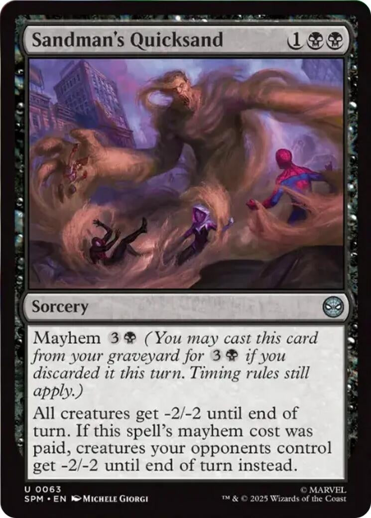 Image for Sandman's Quicksand [63] - Magic: The Gathering