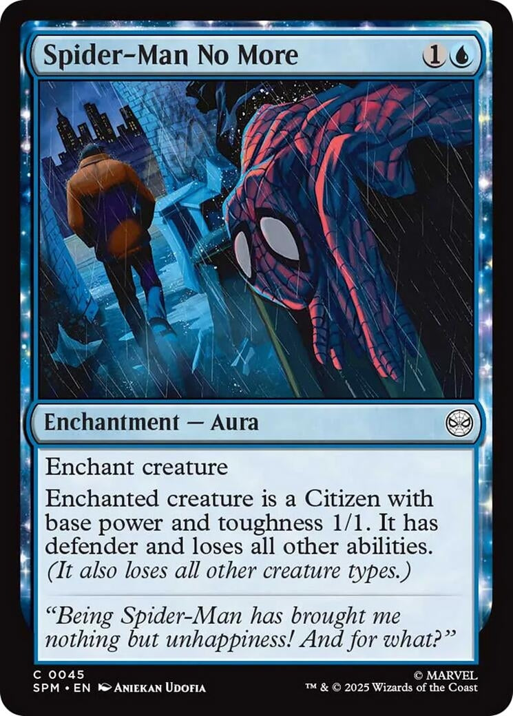 Image for Spider-Man No More [45] - Magic: The Gathering