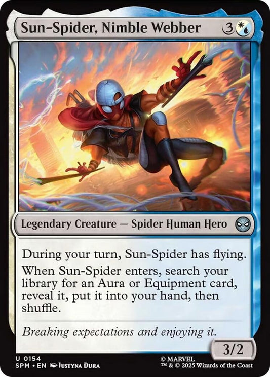 Image for Sun-Spider, Nimble Webber [154] - Magic: The Gathering