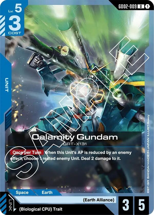 Image for Calamity Gundam [GD02-009] - Gundam Card Game