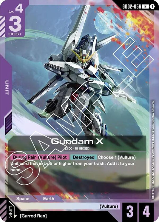 Image for Gundam X (GD02-056) [GD02-056] - Gundam Card Game