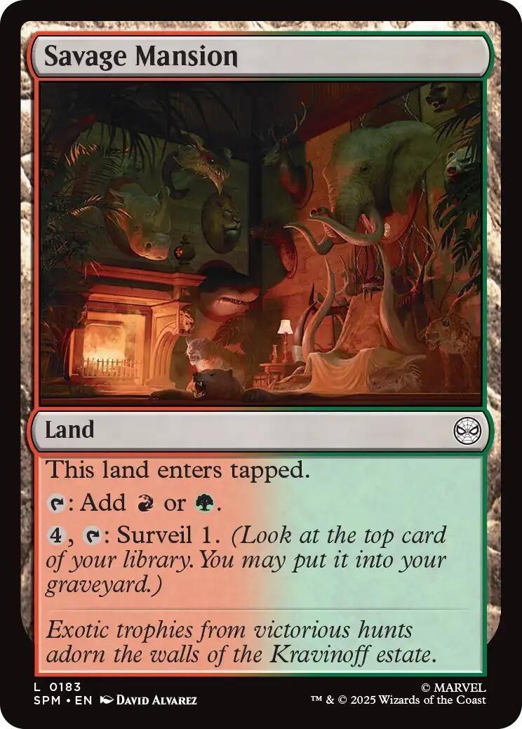 Image for Savage Mansion [183] - Magic: The Gathering