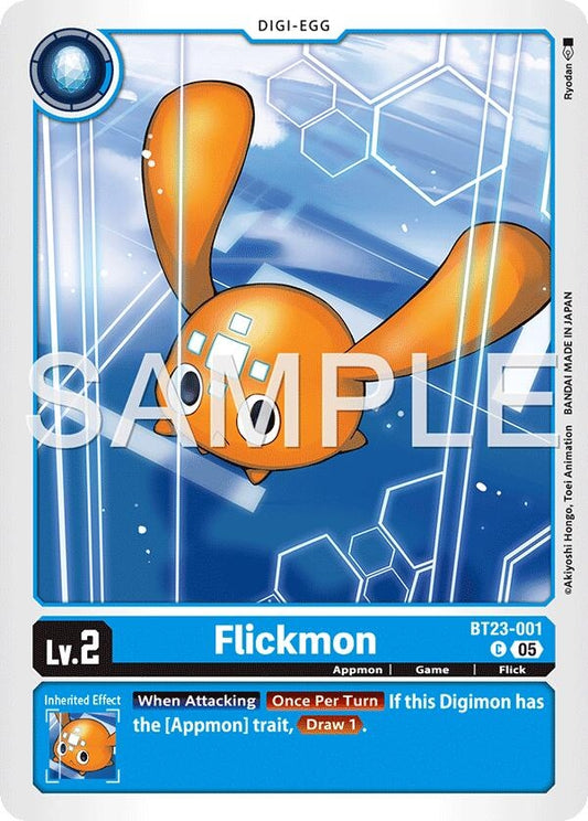 Image for Flickmon [BT23-001 C] - Digimon Card Game