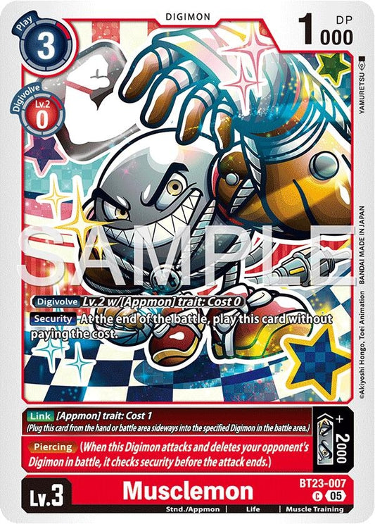Image for Musclemon [BT23-007 C] - Digimon Card Game