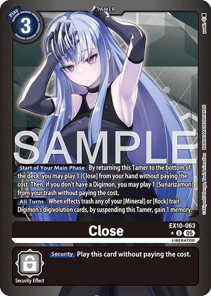 Image for Close (Limited Foil) [EX10-063 U] - Digimon Card Game