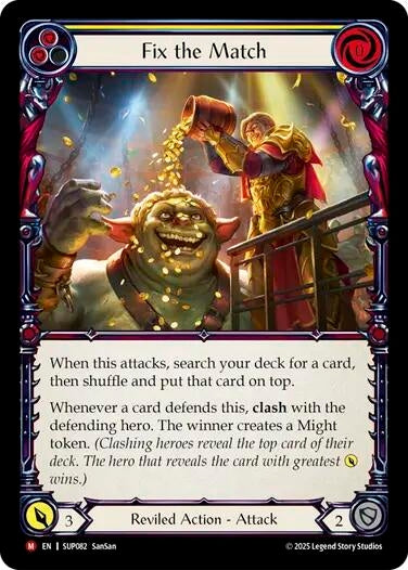 Image for Fix the Match [SUP082] - Flesh and Blood TCG
