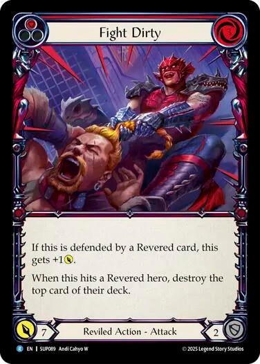 Image for Fight Dirty [SUP089] - Flesh and Blood TCG