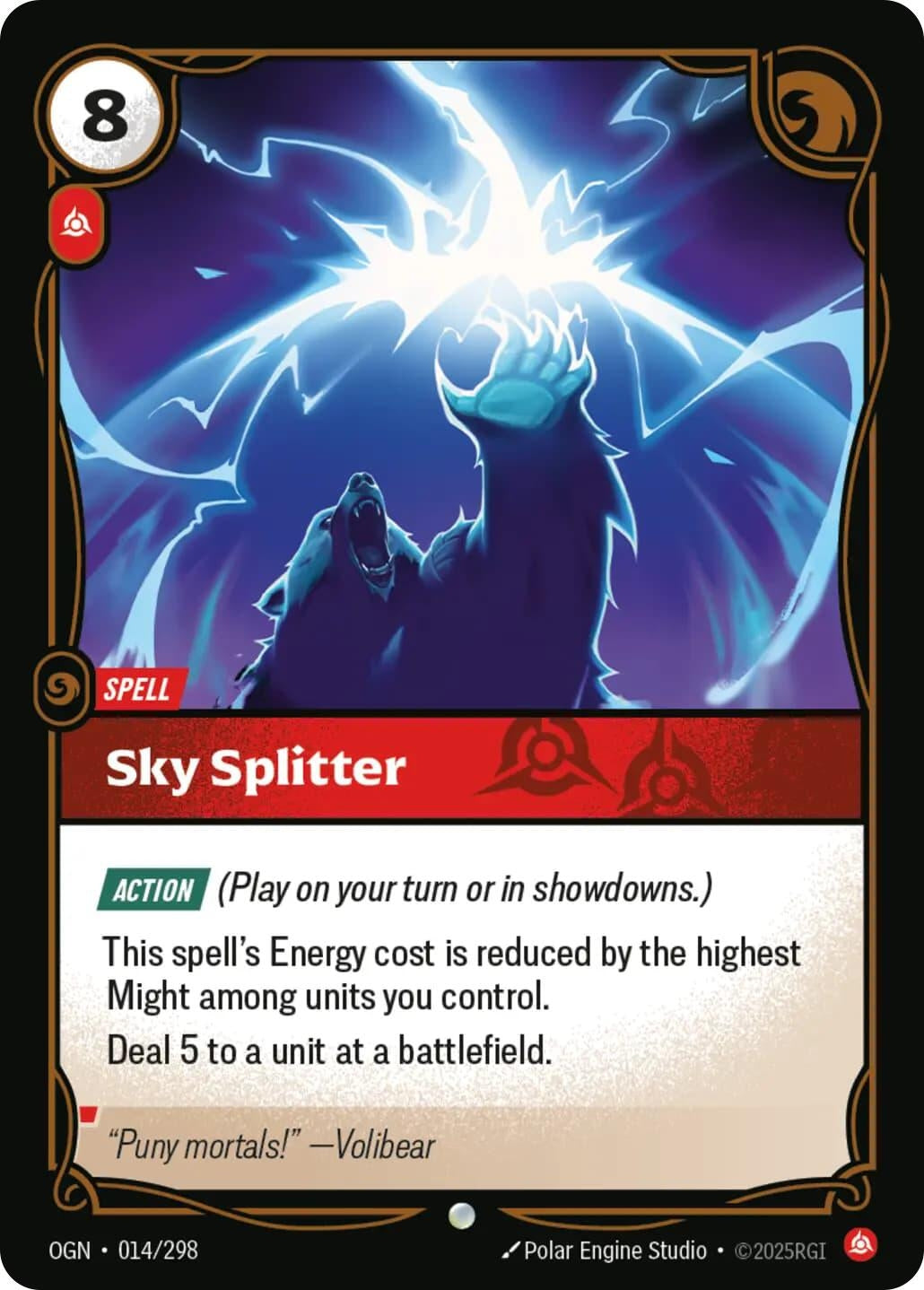 Image for Sky Splitter [014/298] - Riftbound: League of Legends Trading Card Game