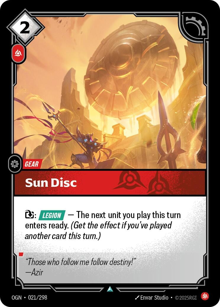 Image for Sun Disc [021/298] - Riftbound: League of Legends Trading Card Game