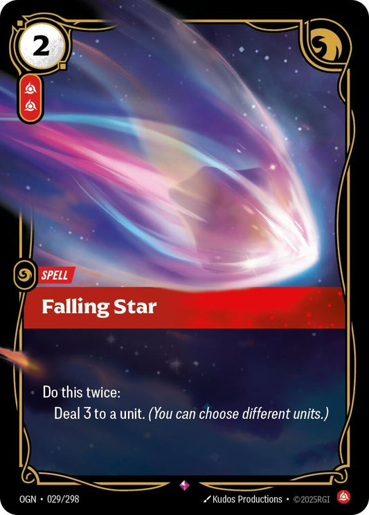 Image for Falling Star [029/298] - Riftbound: League of Legends Trading Card Game