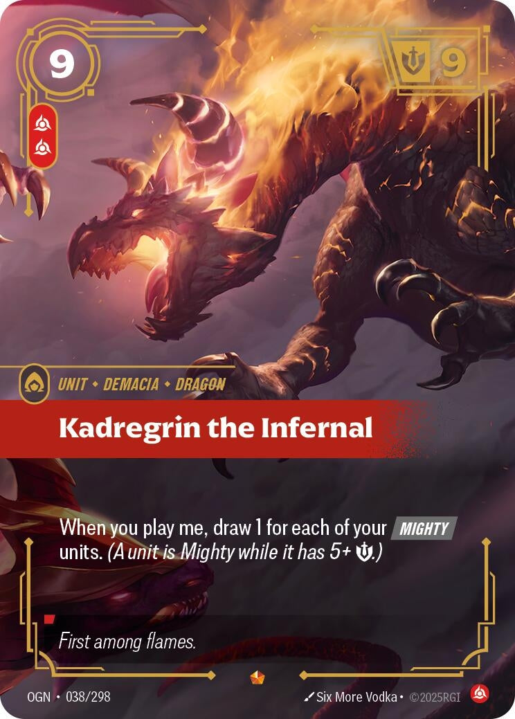 Image for Kadregrin the Infernal [038/298] - Riftbound: League of Legends Trading Card Game