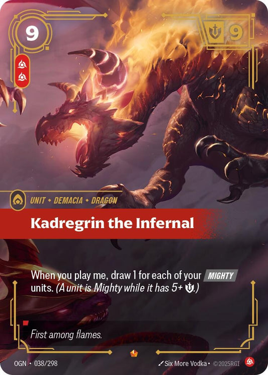 Image for Kadregrin the Infernal [038/298] - Riftbound: League of Legends Trading Card Game