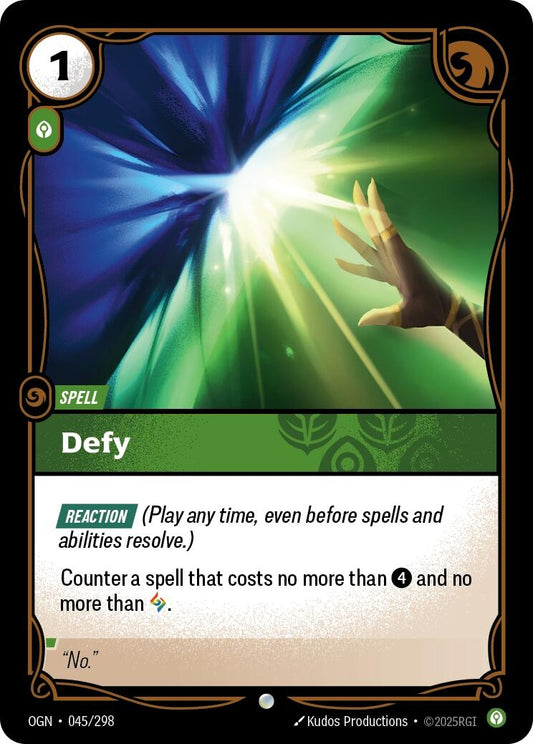 Image for Defy [045/298] - Riftbound: League of Legends Trading Card Game