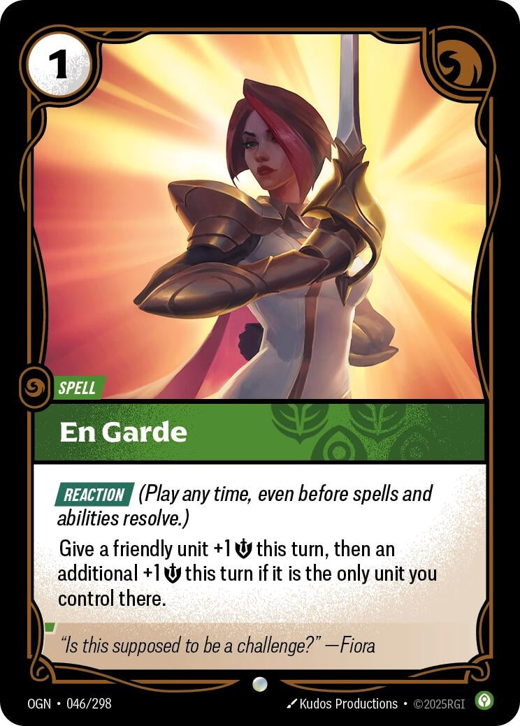 Image for En Garde [046/298] - Riftbound: League of Legends Trading Card Game