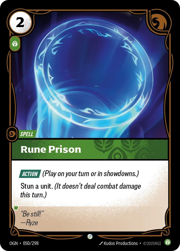 Image for Rune Prison [050/298] - Riftbound: League of Legends Trading Card Game