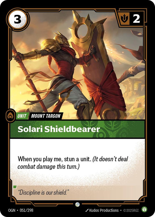 Image for Solari Shieldbearer [051/298] - Riftbound: League of Legends Trading Card Game