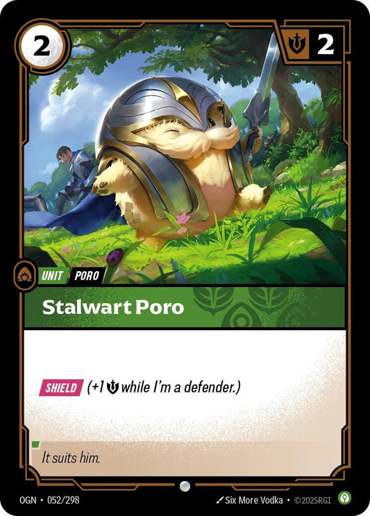 Image for Stalwart Poro [052/298] - Riftbound: League of Legends Trading Card Game