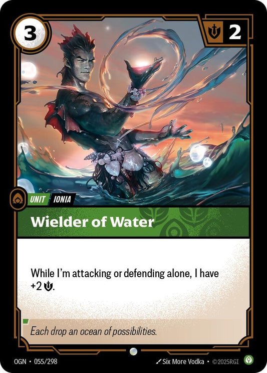 Image for Wielder of Water [055/298] - Riftbound: League of Legends Trading Card Game