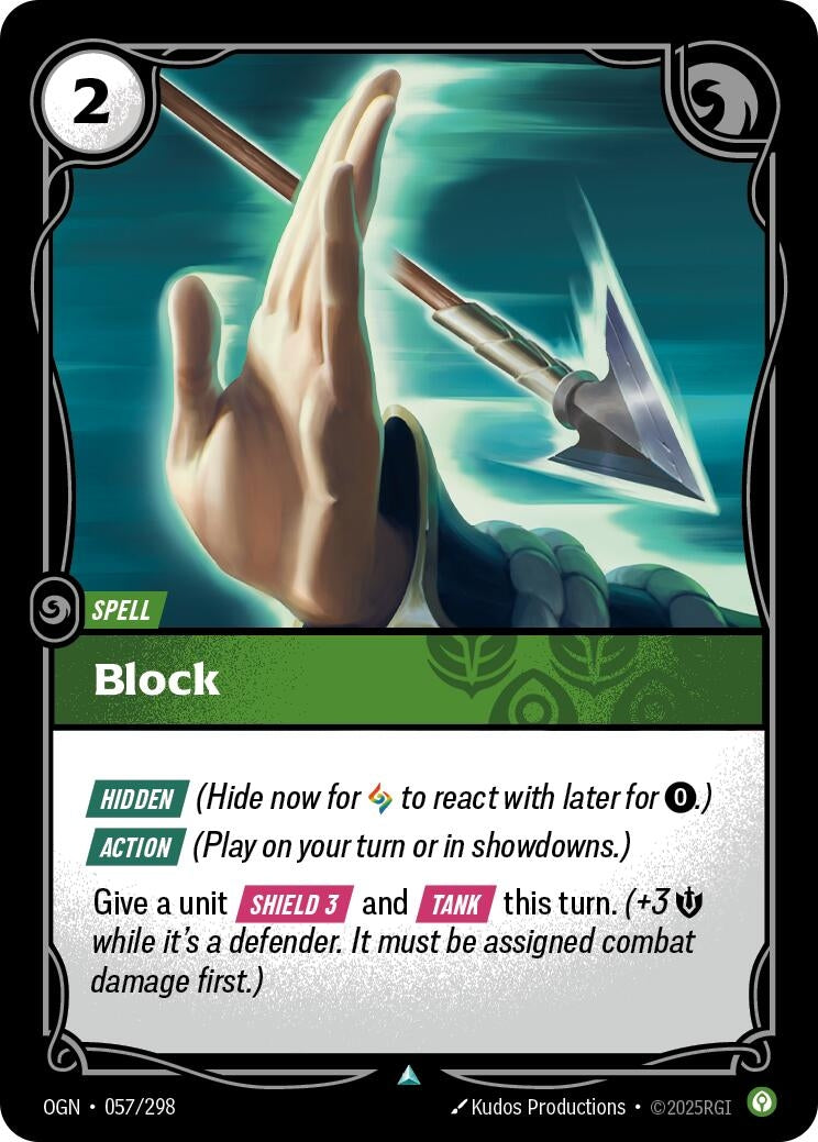 Image for Block [057/298] - Riftbound: League of Legends Trading Card Game