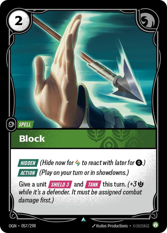 Image for Block [057/298] - Riftbound: League of Legends Trading Card Game